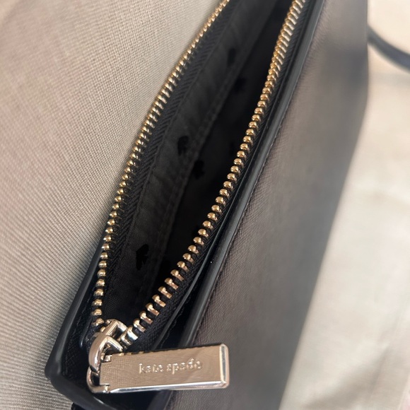 Kate Spade Margaux Medium Convertible Cross Body Bag - Black - Picture 6 of 8